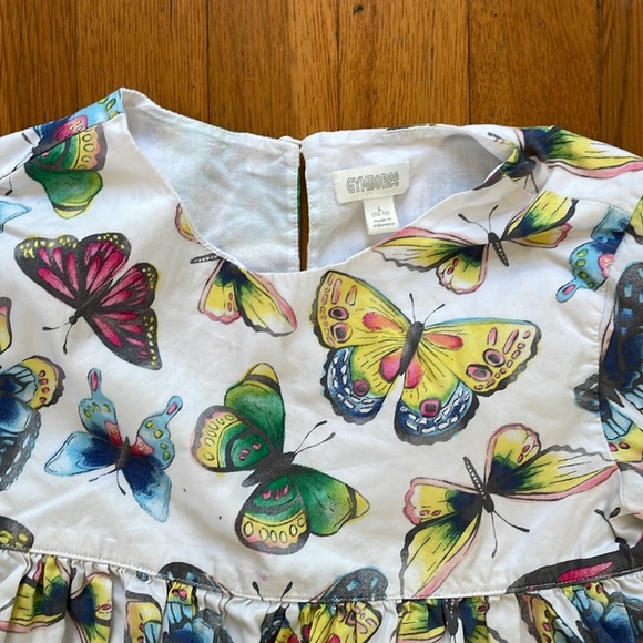 Gymboree butterfly top girls size 10/12 - Picture 2 of 3